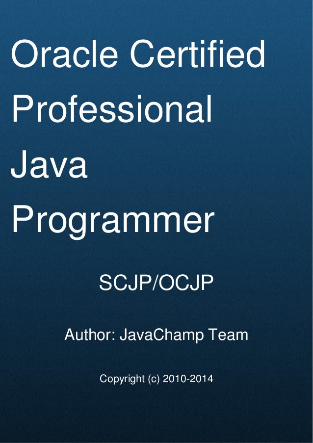 Scjp 1.6 Dumps Full Pdf